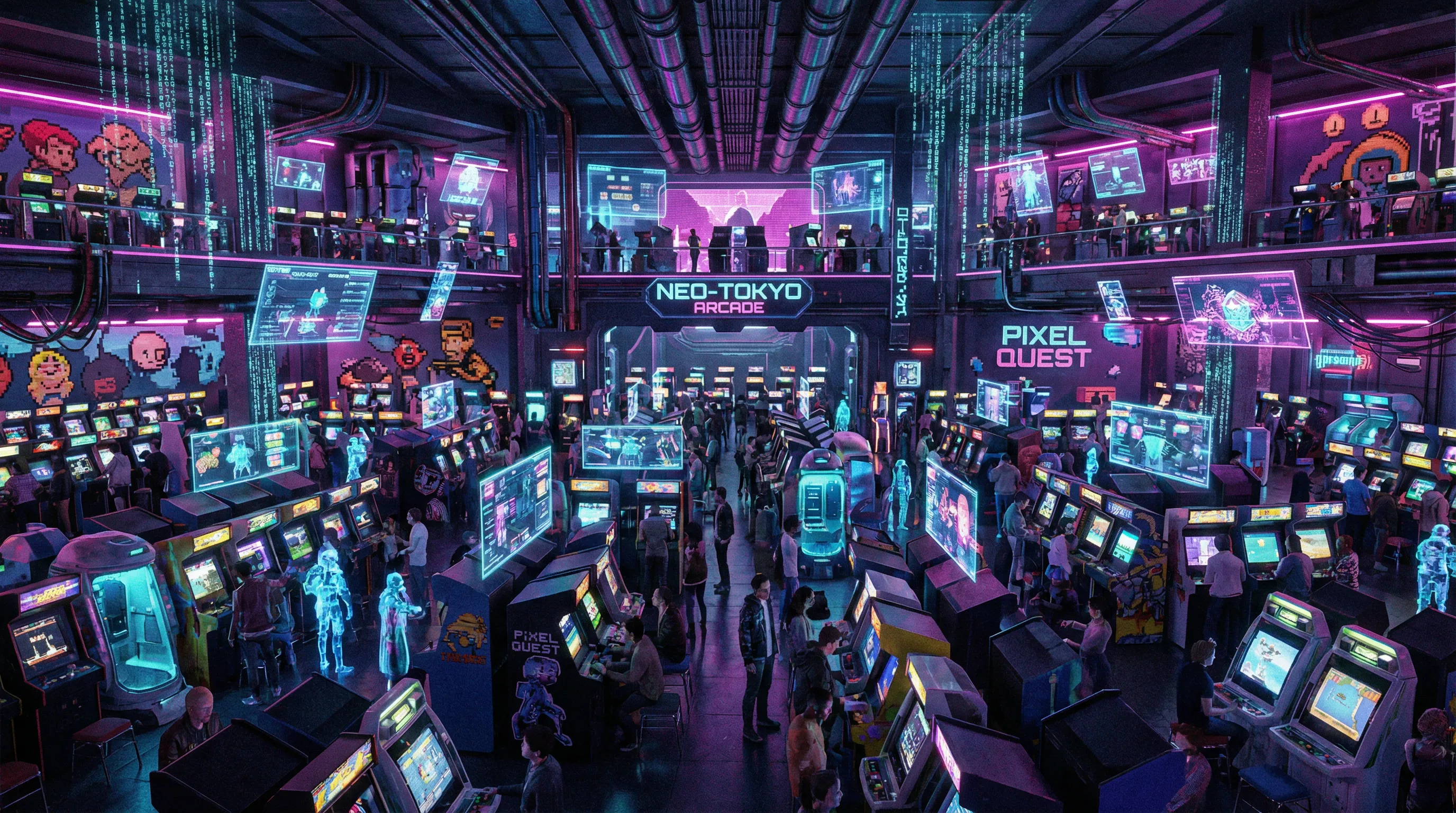 老虎机 街机大厅赛博游戏索引全景